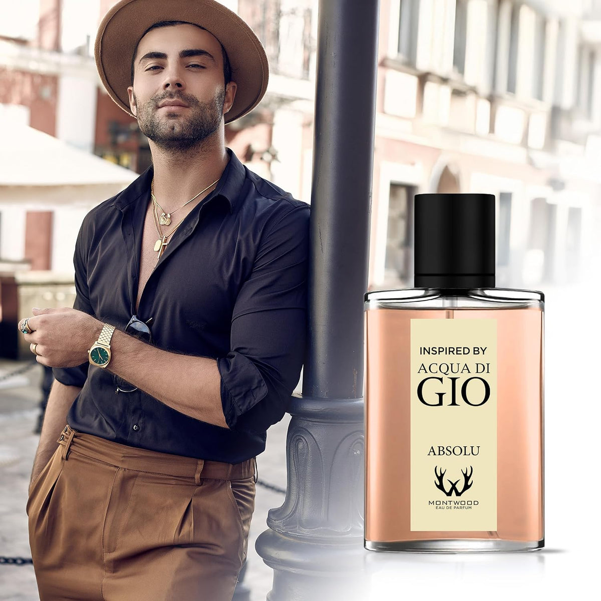 Giorgio Armani Acqua Di Gio ABSOLU PARFUM 100 ml 3.4 oz Men Cologne Spray New
