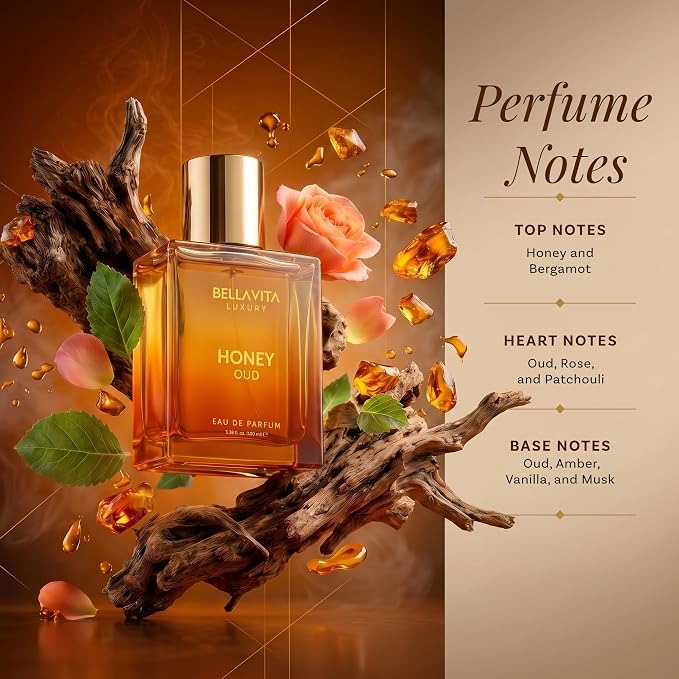 Bellavita Luxury Honey Oud Eau de Parfum | 100 ml